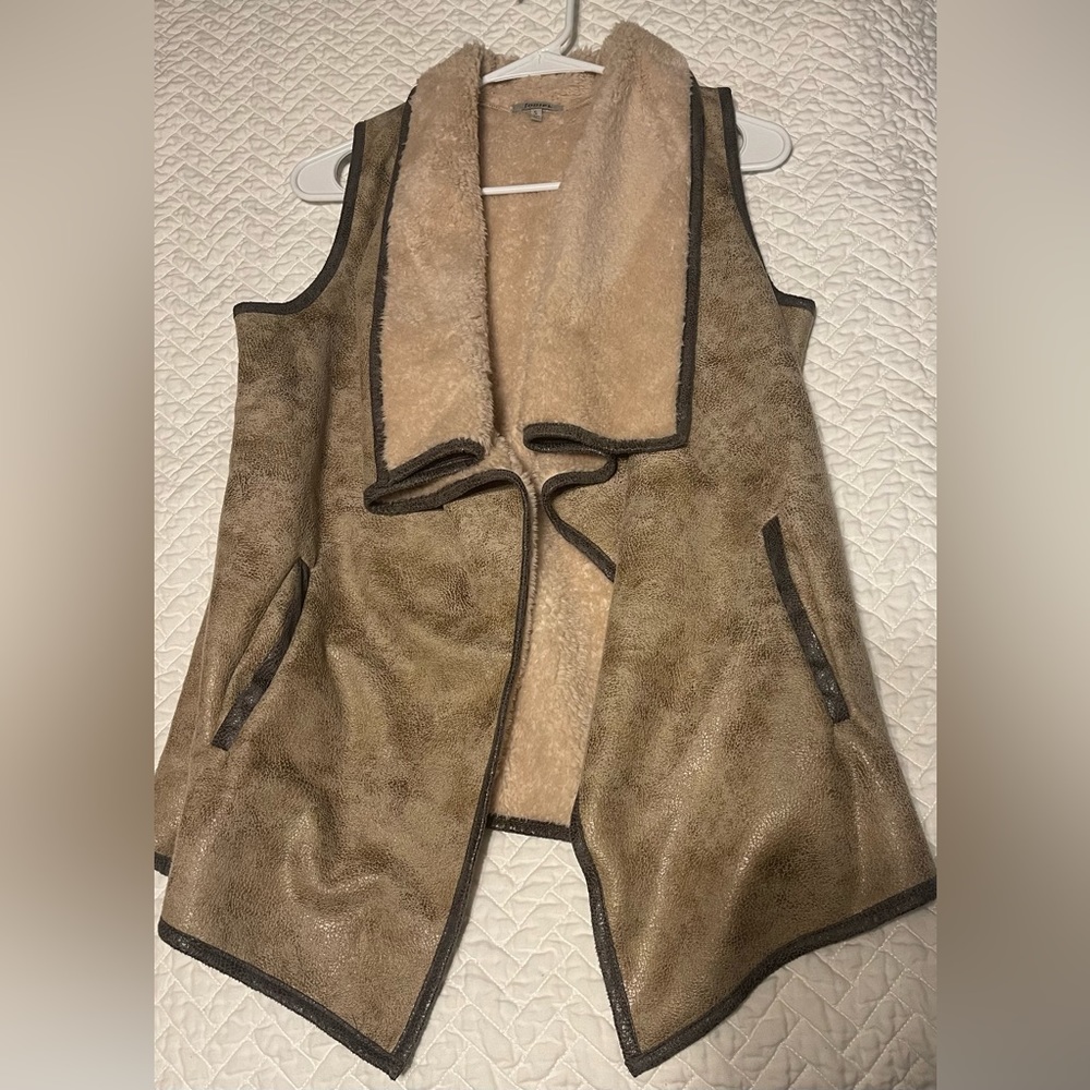Boutique Vest- warm and fuzzy